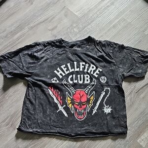 Stranger Things Hellfire Club Graphic T-Shirt